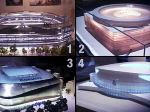 Les 4 projets du futur stade du Real Madrid !
