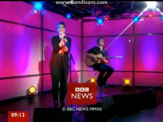 Jessie Ware Wildest Moments accoustic BBC One Breakfast show 30th of August 2012