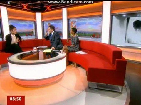 Jessie Ware Interview BBC One Breakfast show 30th of August 2012
