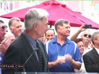 Mark Harmon- Walk of Fame October 01 2012