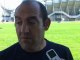 Interviews après l'entraînement Racing Métro 92 - Montpellier Hérault Rugby : 02/10/2012