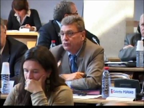 Jean-Claude ROBERT. Financement installations sportives des collèges