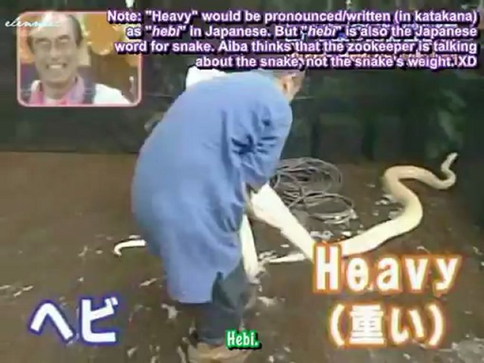 [e] TSD [2005.12.22] - Aiba and pythons