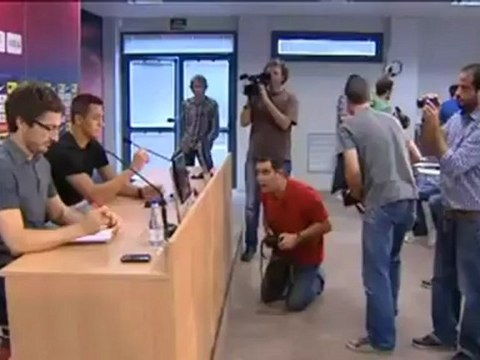 Deportes / Fútbol; El Barcelona prepara el partido contra el Sevilla