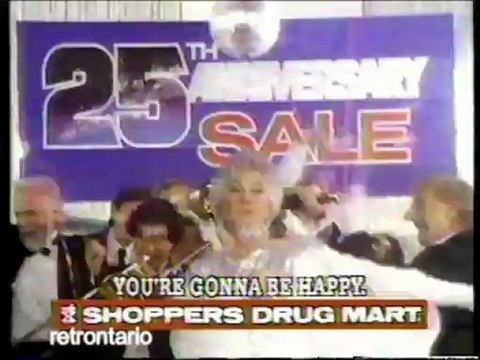 Shoppers Drug Mart 25th Anniversary 1986