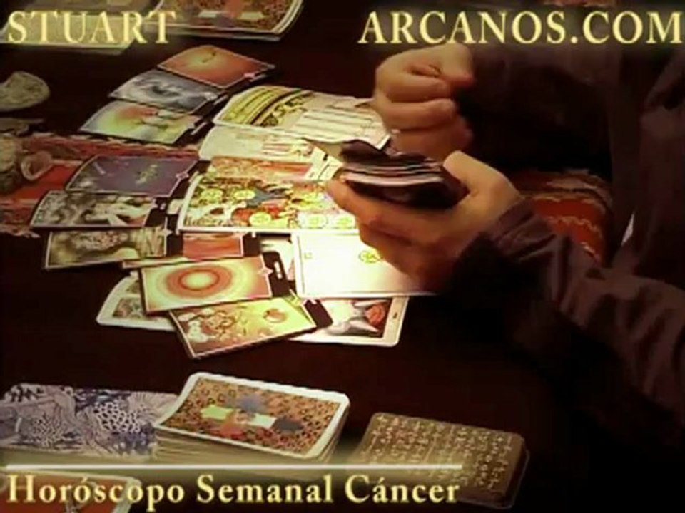 Horoscopo Cancer del 23 al 29 de septiembre 2012 - Lectura del Tarot