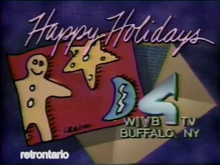 WIVB Buffalo 4 Happy Holidays 1987