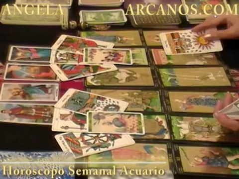Horoscopo Acuario del 28 de agosto al 3 de setiembre 2011 - Lectura del Tarot