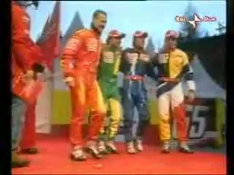 Kimi Räikkönen and Felipe Massa arriving at Ferrari Ski Days 2007