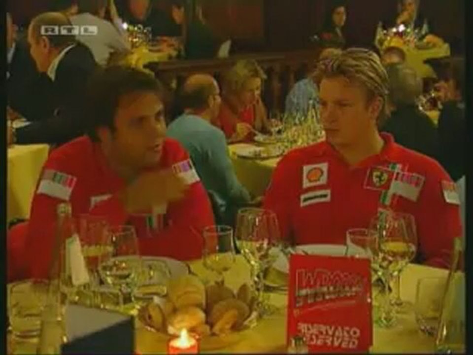 Kimi räikkönen at ferrari ski days madonna campiglio 2007