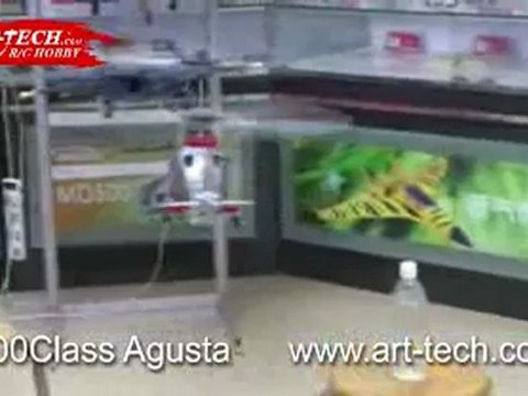 Art-Tech 11211 Large Agusta 400 Class Double Rotor 25 RC Helicopter 2.4Ghz