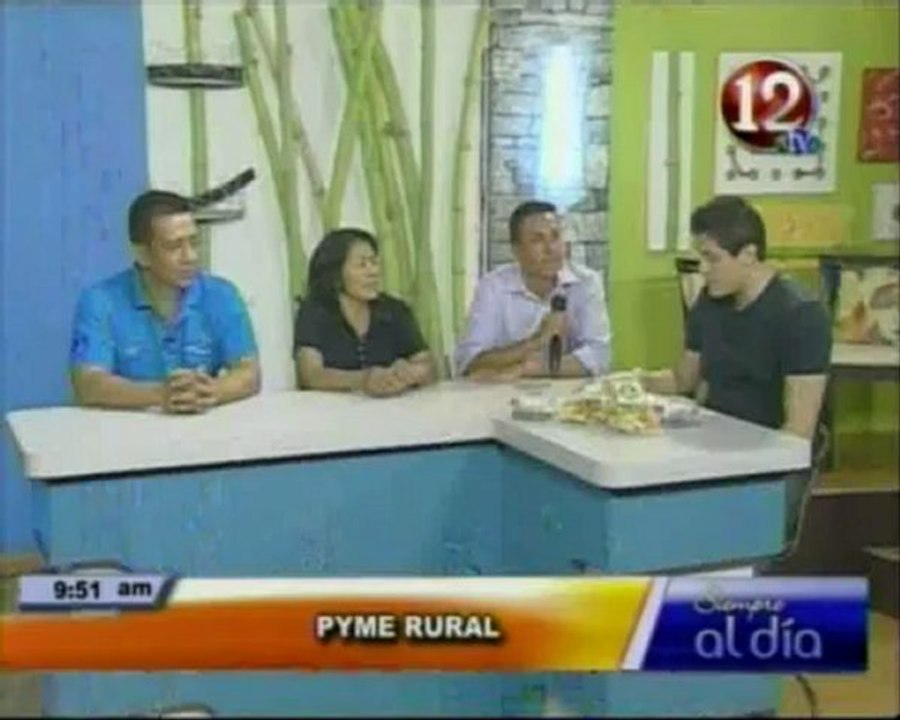 Camote de Exportación. Programa Siempre al Día, Canal 12. 28 de septiembre del 2012.