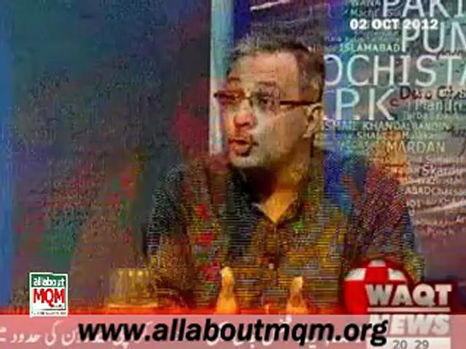Waqt 8pm with Fareeha Idrees: New SPLG Ordinance with MQM Haider Abbas Rizvi