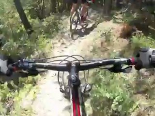 Les VTT Transians à Allos