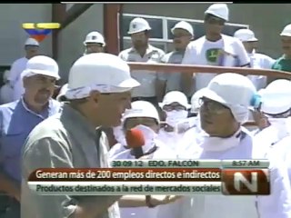 (Vídeo) Inauguran planta procesadora de carne en Falcón