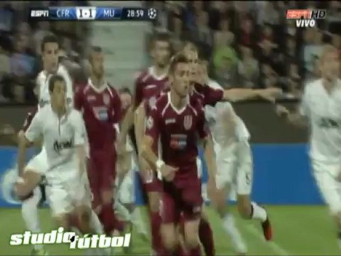 CFR Cluj 1 Manchester United 2 UEFA Champions League 2012-13