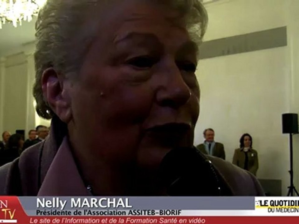 Interview de Nelly MARCHAL lors du grand prix du mangement et des ressources humaines en santé 201