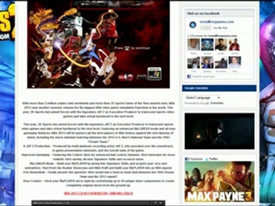 NBA 2K13 Crack + Cd key