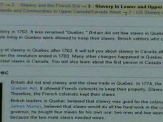 Did Canada Have Slaves? Pt1