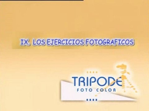 Fotografía paso a paso - Capítulo 9 - Los ejercicios fotograficos