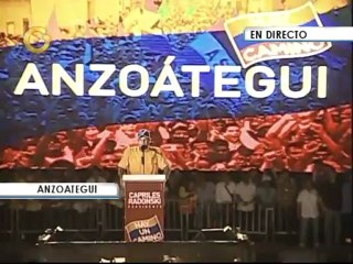 Capriles en Anzoátegui: Acá se va la luz y a Bolivia le regalaron planta hidroeléctrica