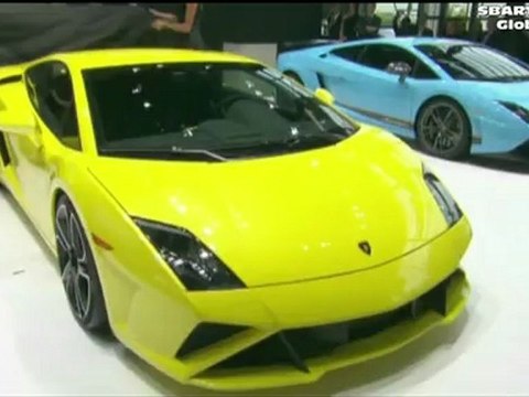 New 2013 Lamborghini Gallardo LP 560-4 at Paris Motorshow