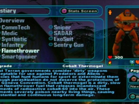 Let's Play Aliens versus Predator Extinction Bestiary - #002 - Flamethrower