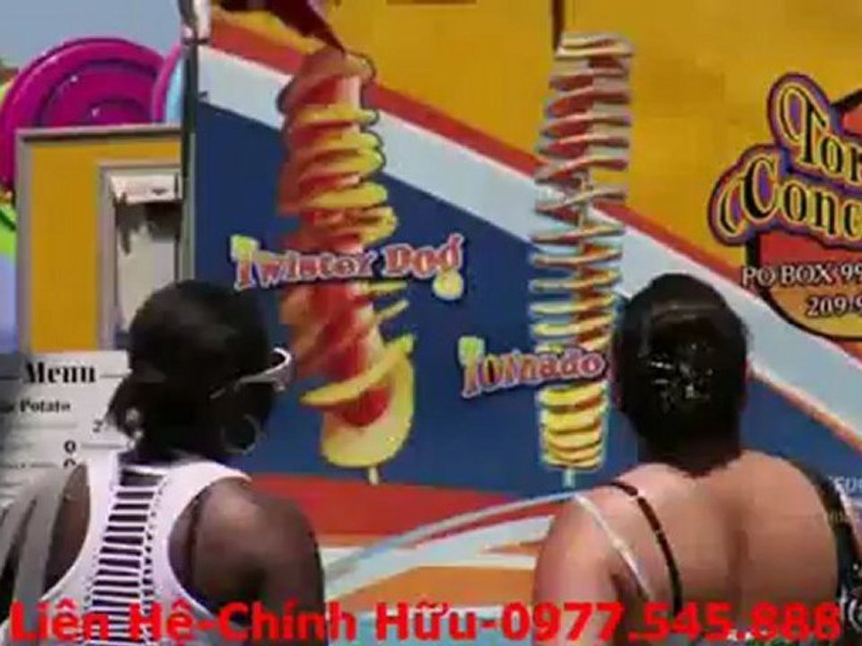 MÁY CẮT XOẮN KHOAI TÂY CHIÊN LỐC XOÁY
