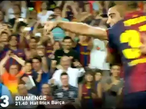 TV3 - Diumenge, a les 18.40 a TV3 - Hat trick Especial; Barça-Madrid