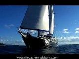 Location voilier luxe îles Seychelles avec équipage  - luxury crewed yacht gulet charter islands