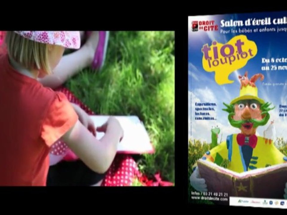 Festival Tiot Loupiot - spectacles et éveil à la lecture par Droit de Cité - Télé Gohelle