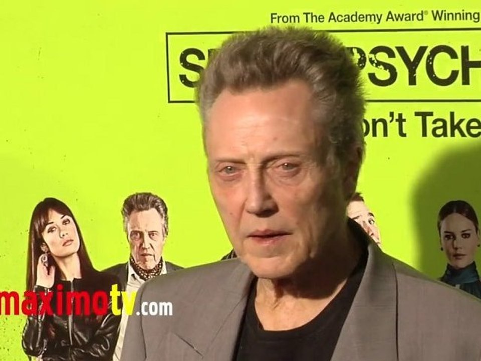 Christopher Walken "Seven Psychopaths" Premiere ARRIVALS