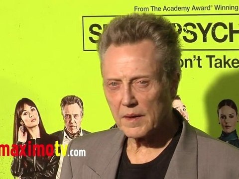 Christopher Walken Seven Psychopaths Premiere ARRIVALS