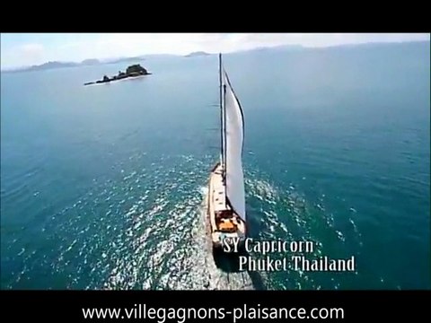 Location bateau voilier yacht luxe Thaïlande (Phuket) - Luxury yacht gulet charter Thailand