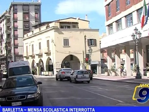 Barletta | Mensa scolastica interrotta