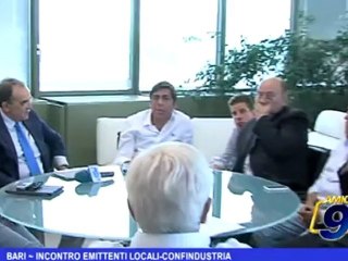 Download Video: Bari | Incontro emittenti locali-confindustria