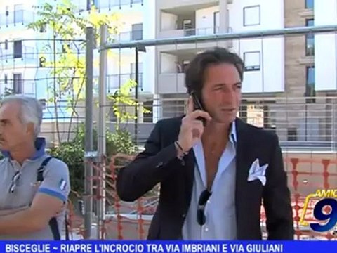 Bisceglie | Riapre l'incrocio tra via Imbriani e via Giuliani