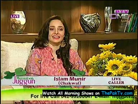 Morning With Juggan By PTV Home - 3rd October 2012 - Part 3