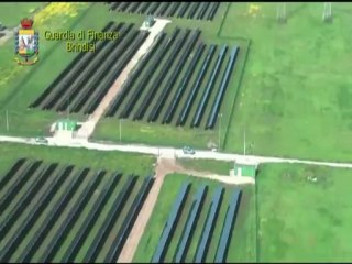 Brindisi - Sequestrati 11 milioni e 3 impianti fotovoltaici (28.09.12)