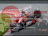 F1 Race Japanese Grand Prix (Suzuka) Live Stream 05 - 07 Oct 2012