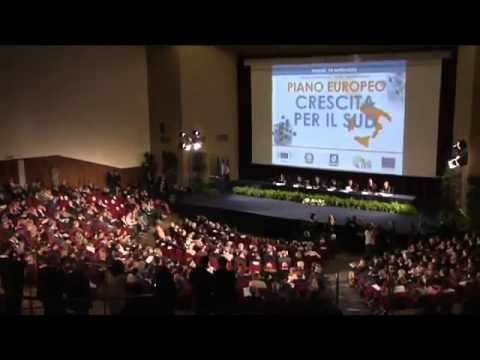 Napoli - Piano crescita per il Sud interviste a Caldoro, Tajani, Barca e Polillo (28.09.12)