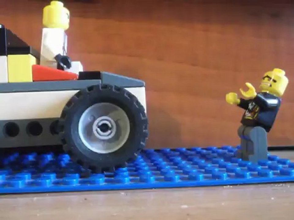 Voiture haute, brickfilm