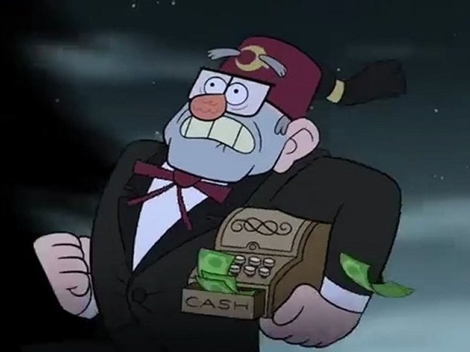 Souvenirs de Gravity Falls - par Alex Hirsch 2012 Disney Channel - grand-tonton Stan "Quand la vie vous donne des citrons, dites que ce sont des « oranges jaunes » et vendez deux fois plus cher."