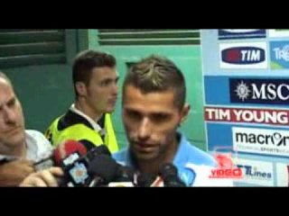 Napoli - Napoli-Lazio, int. Behrami (27.09.12)
