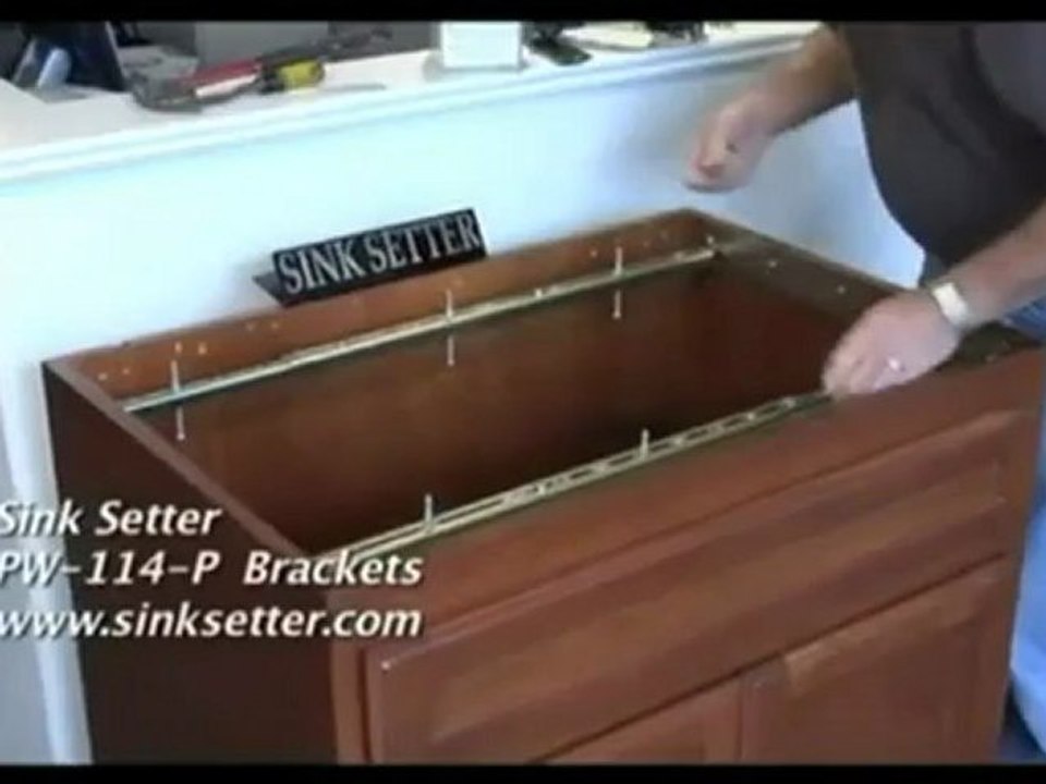 Sink Setter - Installation Video E-Z Way to Undermount Sinks