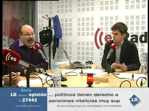 Tertulia económica con Juan Ramón y Emilio J. González. - 03/01/11