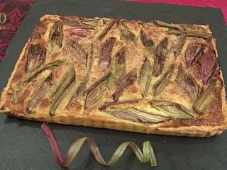 Tarte à la rhubarbe - 750 Grammes