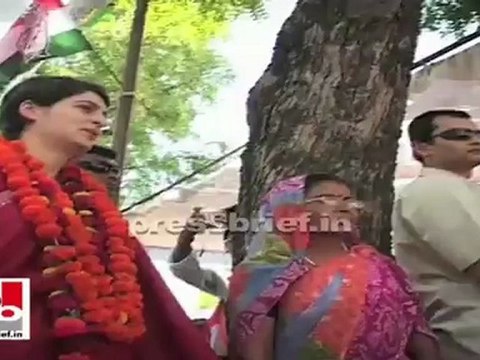 Priyanka Gandhi explains about Rahul Gandhi’s efforts for development