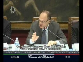 Video herunterladen: Roma - L'audizione del Presidente della Corte dei conti (02.10.12)