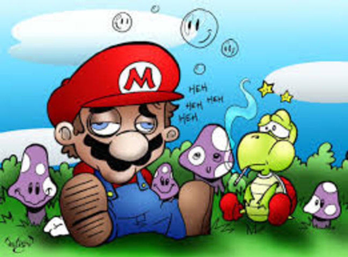 ⁣bref j ai jouer a mario bross